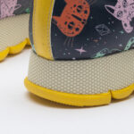 Damen-Sneaker in bunten Farben - Seitenansicht