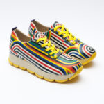 Damen-Sneaker in bunten Farben - Rainbow