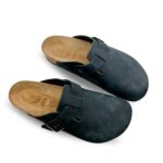 Herren Leder Clogs mit Fußbett - Ansicht