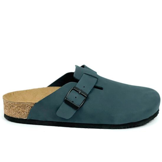 Herren Leder Clogs mit Fußbett