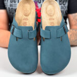 Herren Leder Clogs mit Fußbett - Ansicht