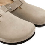 Herren Leder Clogs mit Fußbett - Detail