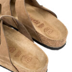 Herren Leder Clogs mit Fußbett - Detail