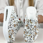 Damen-Plateau-Clogs für die Pflege - Doctor T-Bear