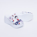 Medizinische Damen-Arbeitsschuhe-Clogs aus Leder