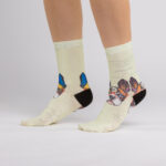 Bulldog Damen bunte Socken