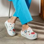 Medizinische Damen-Arbeitsschuhe-Clogs - Ansicht