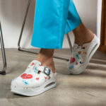 Medizinische Damen-Arbeitsschuhe-Clogs - Kunstleder