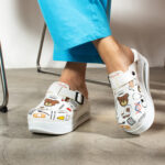 Medizinische Damen-Arbeitsschuhe-Clogs - Kunstleder
