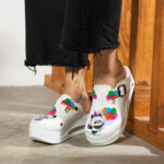 Damen-Arbeitsschuhe-Clogs - Kunstleder