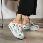 Damen-Arbeitsschuhe-Clogs - Kunstleder