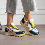Damen-Sneaker in bunten Farben - Ansicht