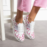 Leichte Arbeitssneakers für Frauen aus natürlichem Leder