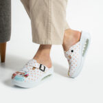 Damen Arbeitsschuhe Plateau Clogs für die Küche