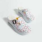 Damen Clogs mit Plateau für Pflegepersonal