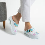 Damen Clogs mit Plateau für Pflegepersonal
