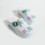 Damen Clogs mit Plateau für Pflegepersonal