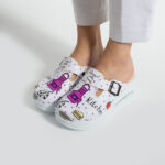 Damen Arbeitsschuhe Plateau Clogs für die Küche