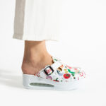 Damen Arbeitsschuhe Plateau Clogs für die Küche