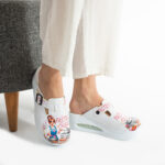 Damen Arbeitsschuhe Plateau Clogs für die Küche