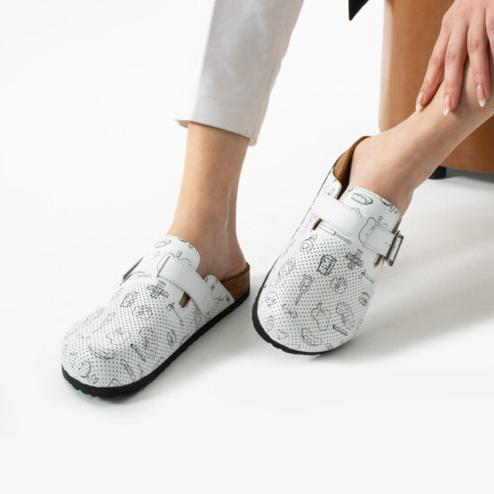 Damen Clogs mit Fußbett