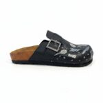 Arbeits-Damen Clogs mit Fußbett aus Leder für die Küche