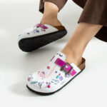 Damen-Clogs mit Fußbett für Kosmetikstudios