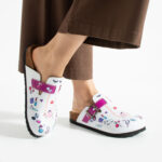 Damen-Clogs mit Fußbett für Kosmetikstudios