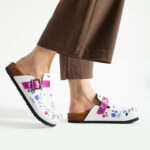 Damen-Clogs mit Fußbett für Kosmetikstudios