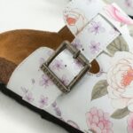 Bunte Damen-Clogs mit Fußbett