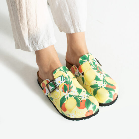 Bunte Damen-Clogs mit Fußbett Damen-Berufsclogs mit Fußbett Bunte Clogs für Damen