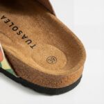 Bunte Damen-Clogs mit Fußbett
