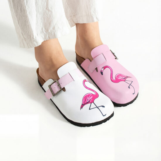 Bunte Damen-Clogs mit Fußbett Damen-Berufsclogs mit Fußbett Bunte Clogs für Damen