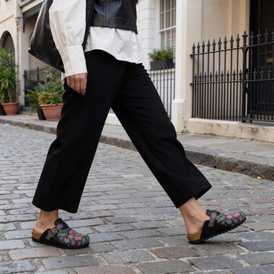 Bunte Damen-Clogs mit Fußbett Damen-Berufsclogs mit Fußbett Bunte Clogs für Damen 2