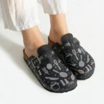 Bunte Damen-Clogs mit Fußbett Damen-Berufsclogs mit Fußbett Bunte Clogs für Damen
