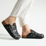 Damen-Clogs mit Fußbett für die Küche