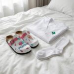 Damen-Clogs mit Fußbett für Apotheke