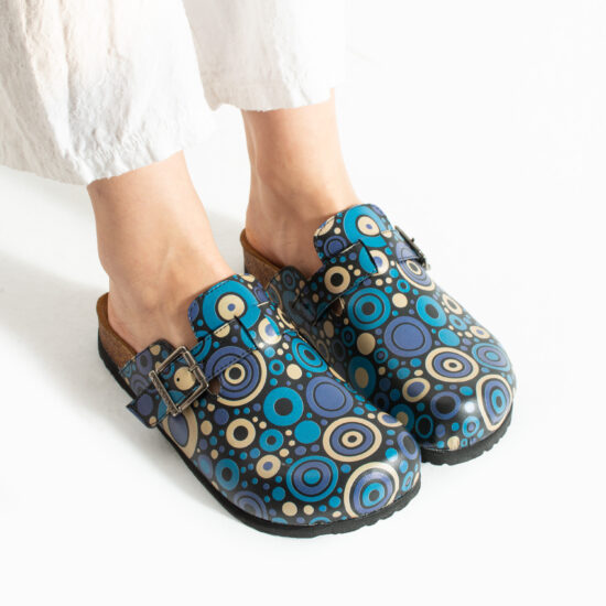 Bunte Damen-Clogs mit Fußbett Damen-Berufsclogs mit Fußbett Bunte Clogs für Damen