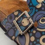 Bunte Damen-Clogs mit Fußbett