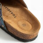 Bunte Damen-Clogs mit Fußbett
