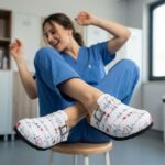 Damen-Clogs mit Fußbett für Krankenschwestern