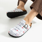 Damen-Clogs mit Fußbett für Krankenschwestern