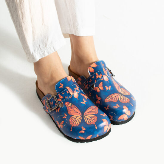 Bunte Damen-Clogs mit Fußbett Damen-Berufsclogs mit Fußbett Bunte Clogs für Damen