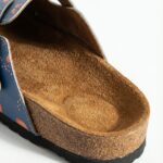 Bunte Damen-Clogs mit Fußbett