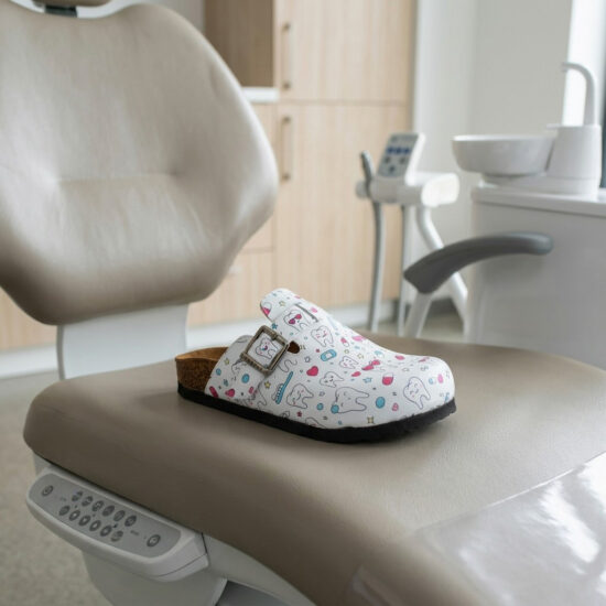 Damen-Clogs mit Fußbett für Zahnärzte Damen-Berufsclogs mit Fußbett Praxisschuhe Zahnarzt 2