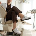 Damen-Clogs mit Fußbett für Zahnärzte