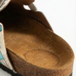 Bunte Damen-Clogs mit Fußbett