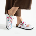 Damen-Clogs mit Fußbett für Tierarztpraxis
