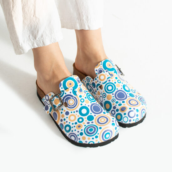 Bunte Damen-Clogs mit Fußbett Damen-Berufsclogs mit Fußbett Bunte Clogs für Damen