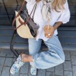 Bunte Damen-Clogs mit Fußbett